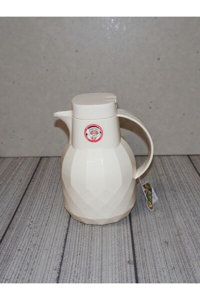 WDA إبريق قهوة معزول بتفريغ الهواء سعة 1 لتر - إبريق حراري بتصميم مضلّع ، لتق...