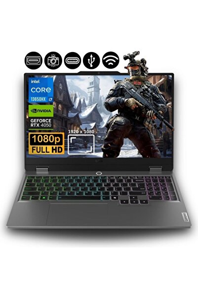 LENOVO LOQ 15IRX9 i7-13650HX 32 GB 2 TB RTX4050 15.6" Full HD W11P 83DV0117TR...