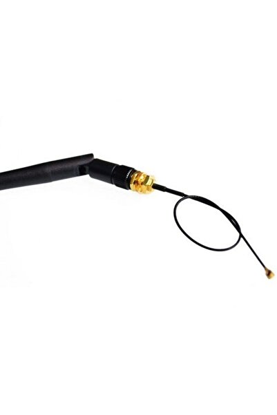 EmAyCenter Esp8266 and Esp32 Compatible 3 Dbi Wifi Antenna Set - Range Extender with Ipex to Sma Converter Cable