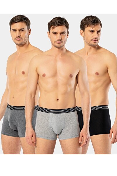 Cacharel Cotton Lycra 3-Piece Economical Pack Men's Boxers