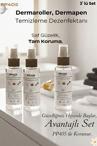 pp405 Dermaroller ve Dermapen Dezenfektan Spreyi - Cihaz Hijyen ve Temizleme ...