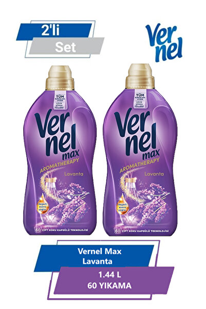 Vernel Max Lavanta 1.44l 60 Yıkama 2'li Set