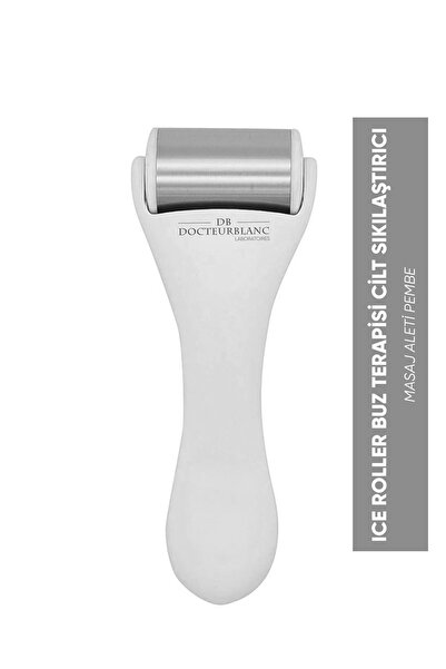 docteur blanc Ice Roller Buz Terapisi Cilt Sıkılaştırıcı Masaj Aleti Beyaz