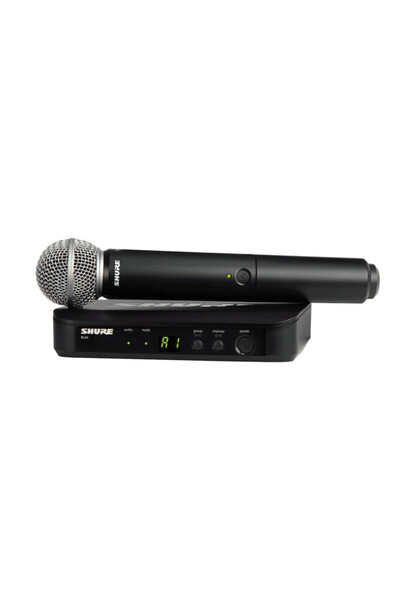 Shure BLX24E/SM58-H8E - Wireless System with Microphone