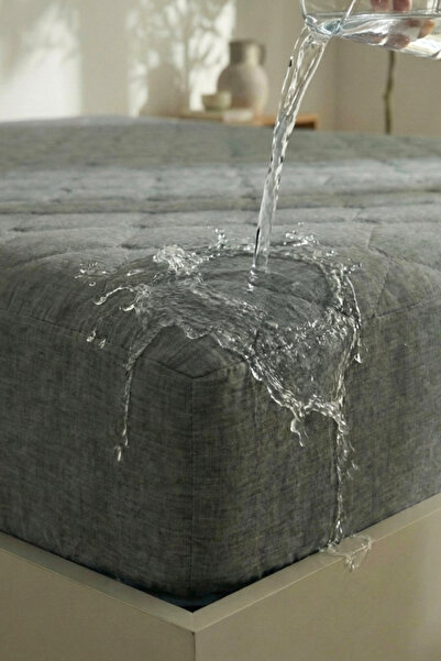 MOYA HOME Cotton Quilted Fitted Water and Liquid Proof Full Edge Mattress Pro...