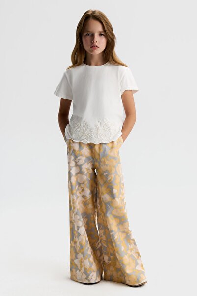 nk kids طقم بنطلون بناتي 2 قطعة 26YNK3132851304