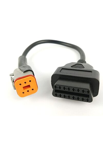 GÜMRÜK BEY Harley 6 Pin OBD2 Teşhis Adaptör Kablosu – Arıza Kod Okuma Uyumlu