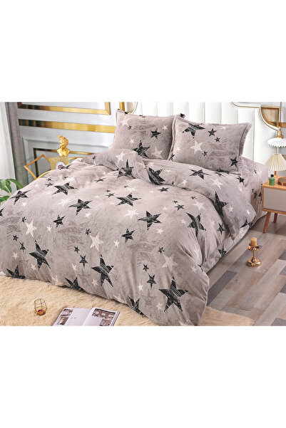 FIONNA.RO Lenjerie Cocolino 4 Piese Cu Elastic - Gri Stelar