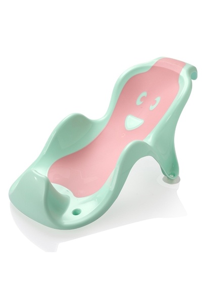 Little Mom Anatomical support for baby bathtub Cocoon Green, bionic design wi...