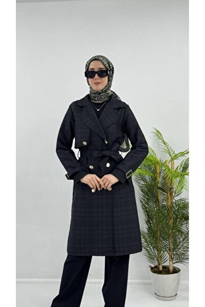 Tebrikler tekstil Women's Midi Coat Winter Model G4478