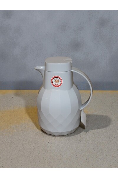 WDA 1.0L Vacuum Insulated Coffee Pot – Ribbed Design Thermal Jug, Hot & Cold ...