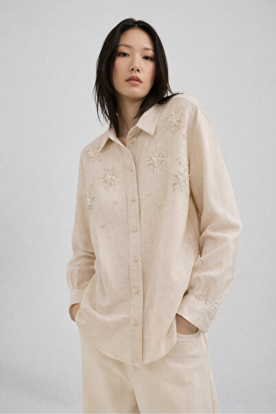 Touché Privé BEAD EMBROIDERED SHIRT