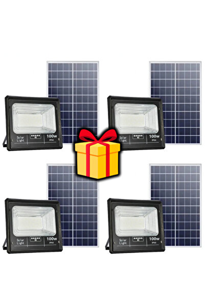 Jortan 4 x Solar Projector 100W