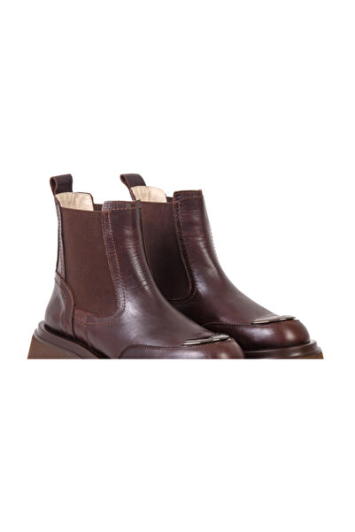 ANNASIA SHOES SALOME boots - Brown Leather
