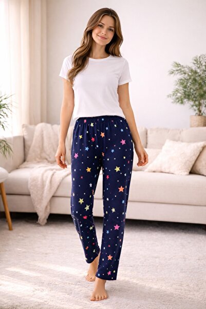 Lawina Giyim Kadın Yazlık Pamuklu Yumuşak Kumaş İnce Esnek Rahat Pijama