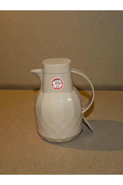 WDA 1.0L Vacuum Insulated Coffee Pot – Ribbed Design Thermal Jug, Hot & Cold ...