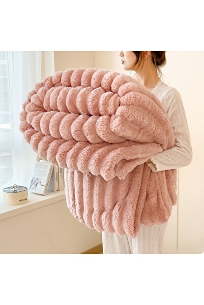 OEM Cocolino Blanket for Double Bed, Esther Beauty®, Striped Model, Soft and ...