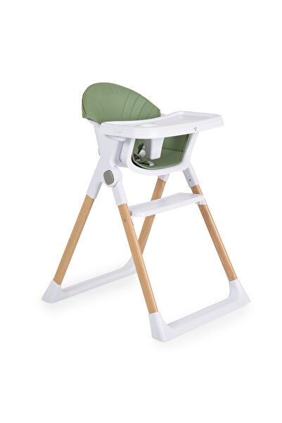 Cangaroo Scaun de masa pliabil Almond cu tavita dubla reglabila si picioare a...