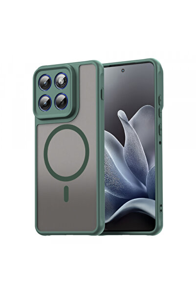 Techsuit Husa MagSafe pentru Motorola Edge 70, Techsuit, HaloFrost II, Verde