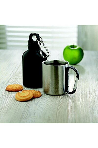 NO BRAND Hiking Mug with Carabiner