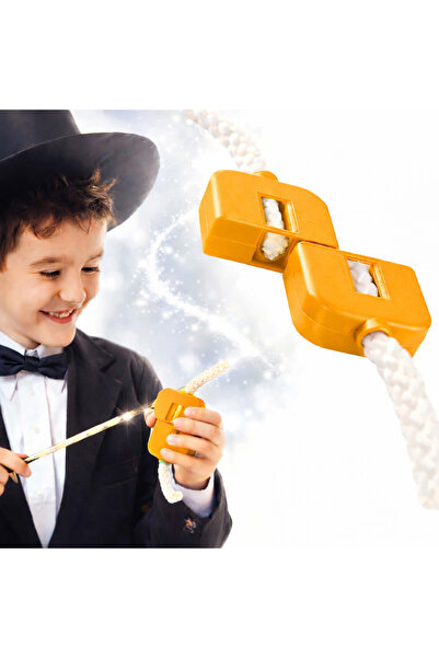 FREEDOM STOREE لعبة قطع الحبل السحرية باللون البرتقالي - قطع الحبل ودمجه مرة ...