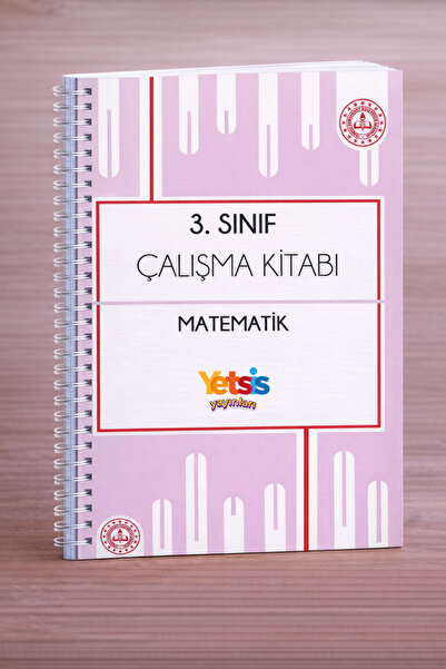 Yetsis Yayınları 3. Sınıf Matematik Çalışma Kitabı - MEB birebir basım renkli...