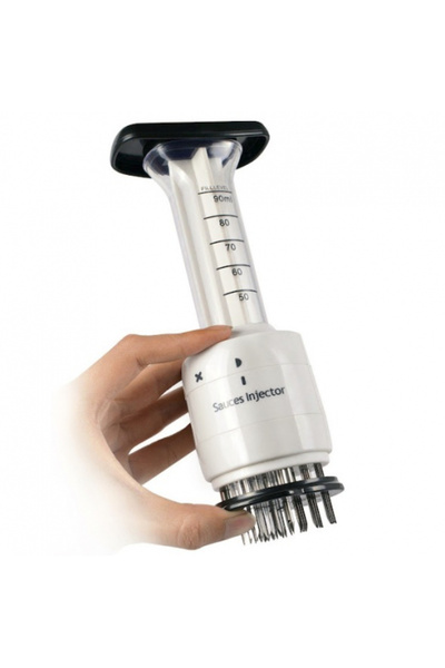 MOHAMED Meat sauce injector, with tenderizing and flavoring effect