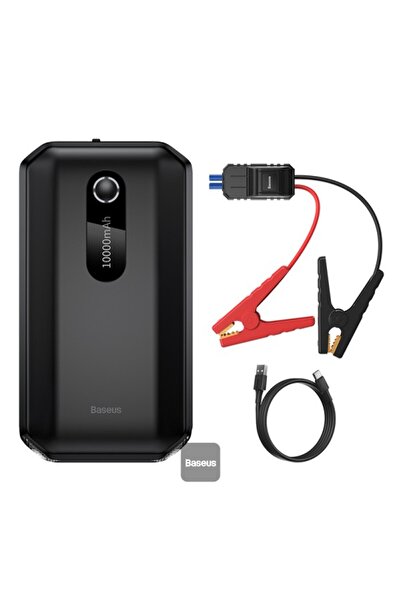 Baseus Super Energy Air Car Starter C00245501113-00, 10000mAh, 1000A, USB, Black