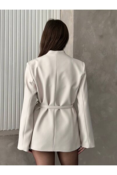ZF BUTİK Women's Belt Accessory Jacket