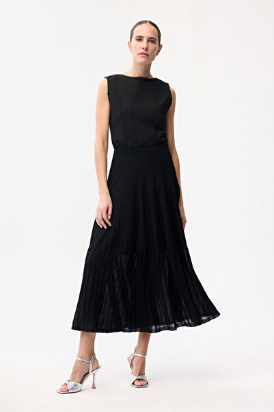 adL Fitilli Triko Etek