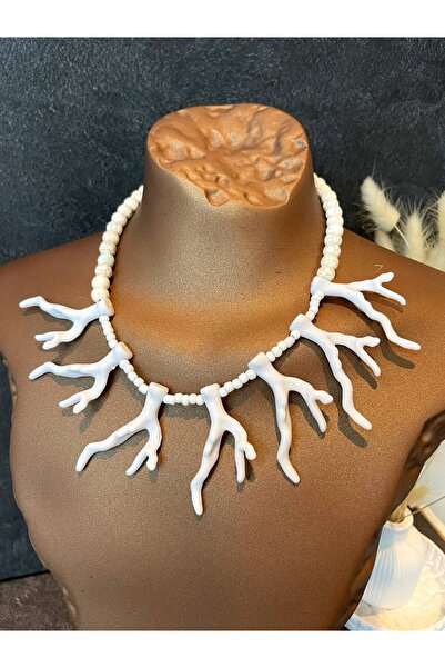 Luxiva قلادة نسائية بتصميم خاص مستوحى من المرجان