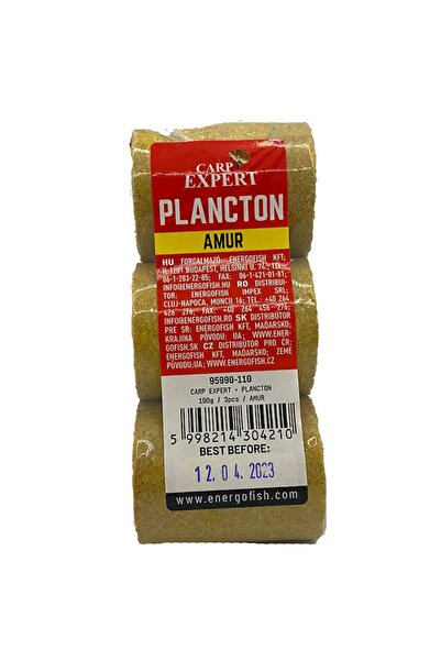 carp expert Tablete Plancton, 3buc/pachet, Amur