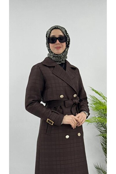 Tebrikler tekstil Women's Long Winter Coat Model G4479