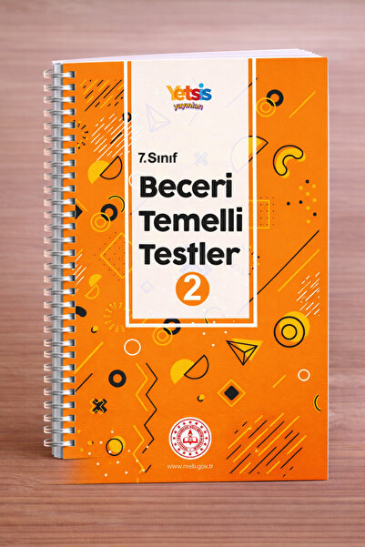 Yetsis Yayınları Ortaokul 7. Sınıf Beceri Temelli Testler 2. Kitap - MEB bire...