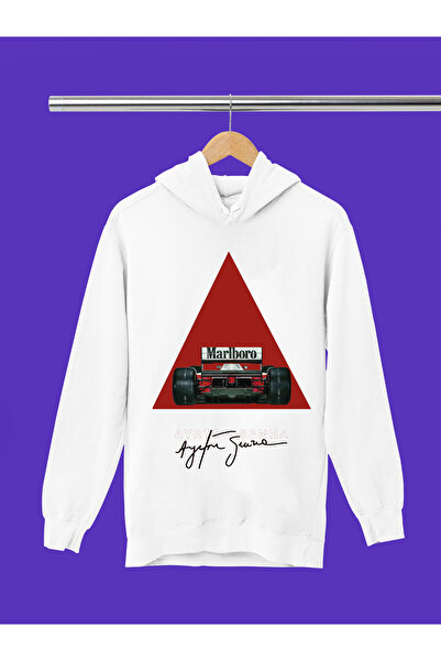 MAGORS DJEČJA SWEATSHIRT SA KAPULJAČOM AYRTON SENNA, KVALITETNA, MEKANA TEKST...