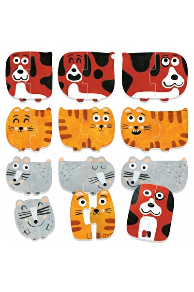 Headu Ecoplay Puzzle-uri progresive Mic sau Mare 2-5 ani