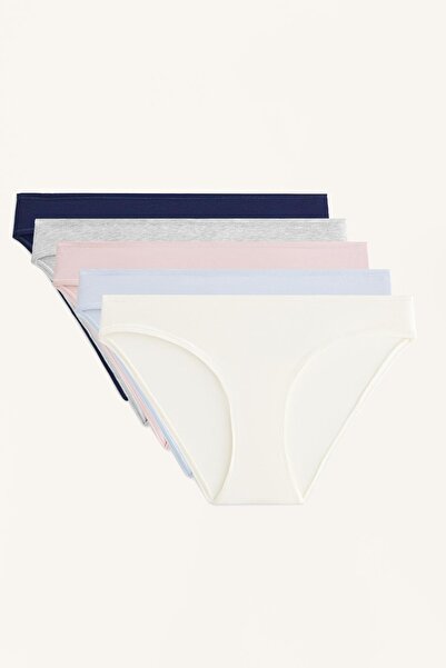 Oysho 5 cotton blend classic briefs