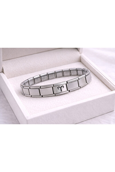 CT STONES Steel Nomination Bracelet Aries Zodiac Sign |   Stainless Steel Zod...