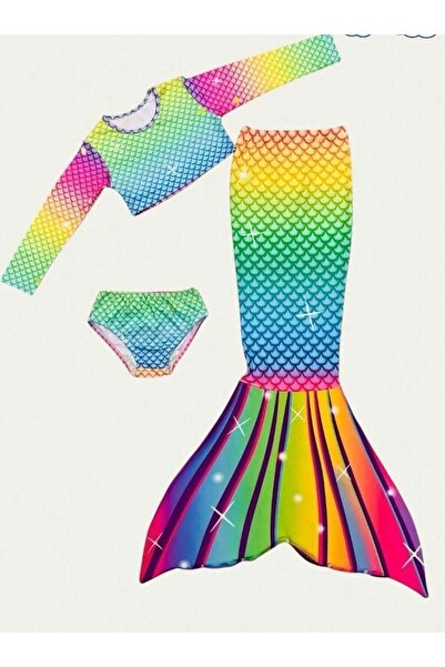 ESKİŞEHİR YUMURCAK Kız Çocuk Deniz Kızı Kostüm