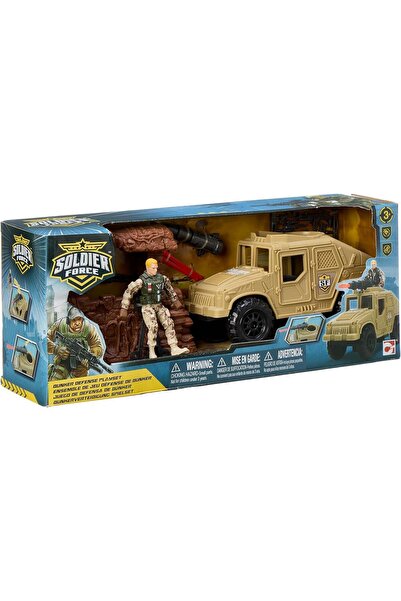 Sunman Soldier Force Rapidfire Askeri Araçlı Oyun Seti 53125 Askeri Araç