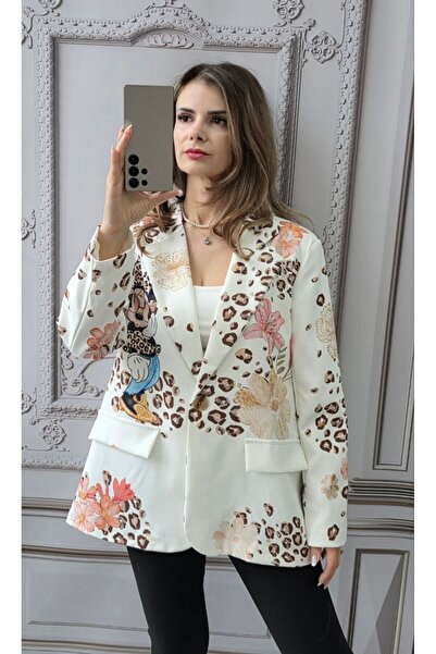 GLAMSI Sacou cu imprimeu colorat