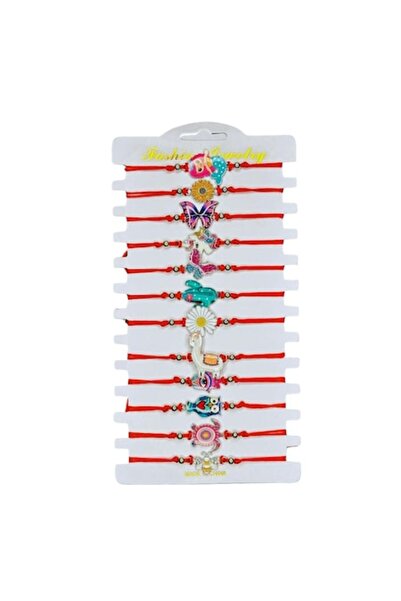 OEM Set de 12 brățări Sirenă Roz