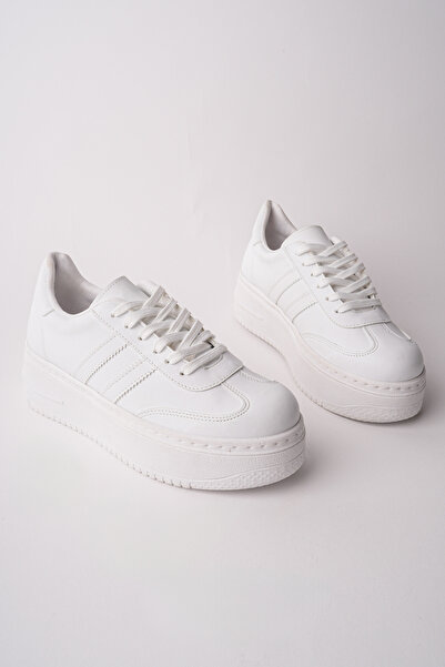 Madam Tarz Şnz-K1 Thick Sole Lace-Up Sports Shoes