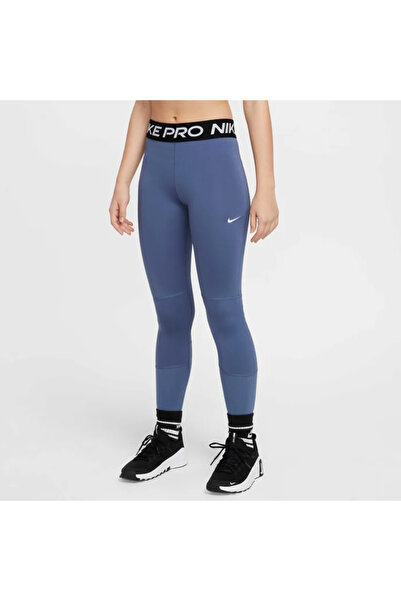 Nike Pro Yüksek Belli Kız Çocuk AntremanTaytı