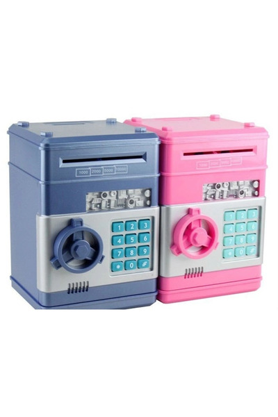 Lisinya صندوق المال الآمن بكلمة مرور الإبداعية ATM Piggy Bank (ليسينيا)