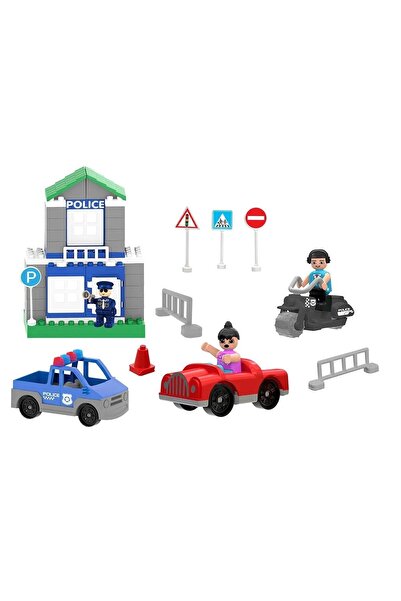 PİLSAN 03 613 Pilsan Double Block Traffic Control Set - Fabbatoys