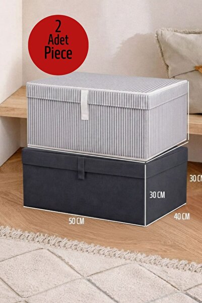 ALAS 2 Multi-Colored Under-Bed Maxi Size Clothing Storage Boxes