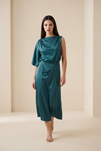 Setre Emerald Comfortable Cut Midi Skirt