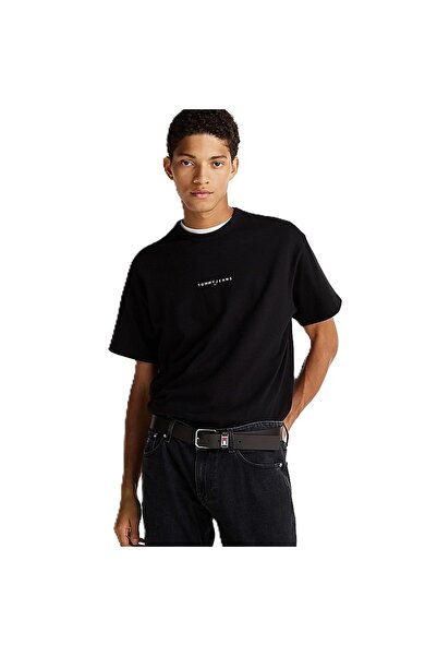 Tommy Hilfiger Ανδρικό T-shirt TJM RLX LINEAR LOGO TEE EXT