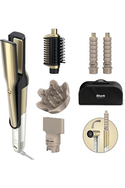 Shark Glam Gold 7-in-1 Hair Multistyler HD6052SEU